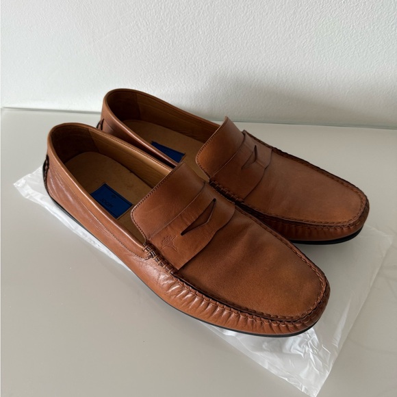 JOOP! Men’s Brown Leather Loafers Moccasins size 11,5 / 12 main image 7